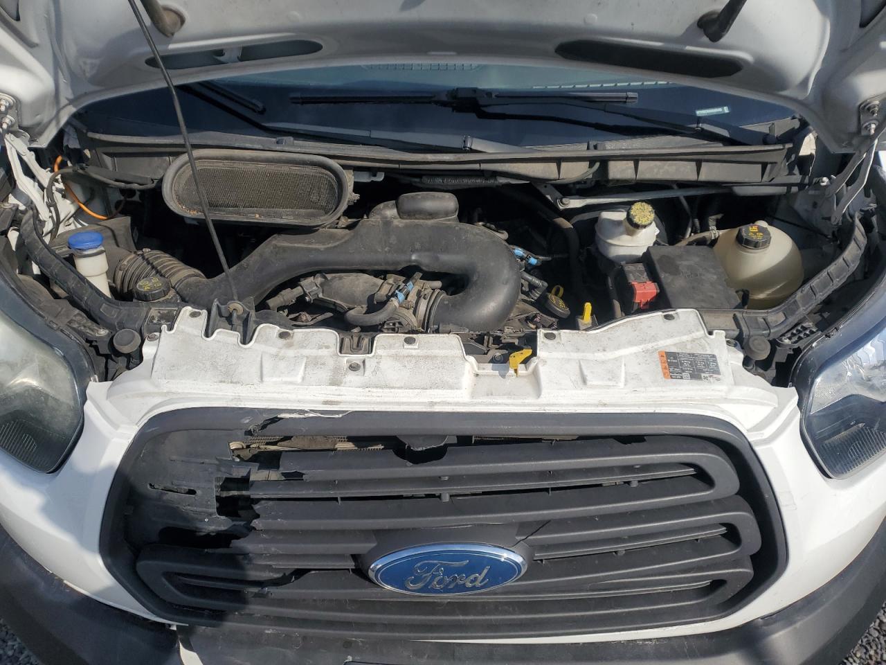 2016 Ford Transit VIN 1FTYR2CM4GKA06403 Copart auction photo, front end / side damage thumbnail 14