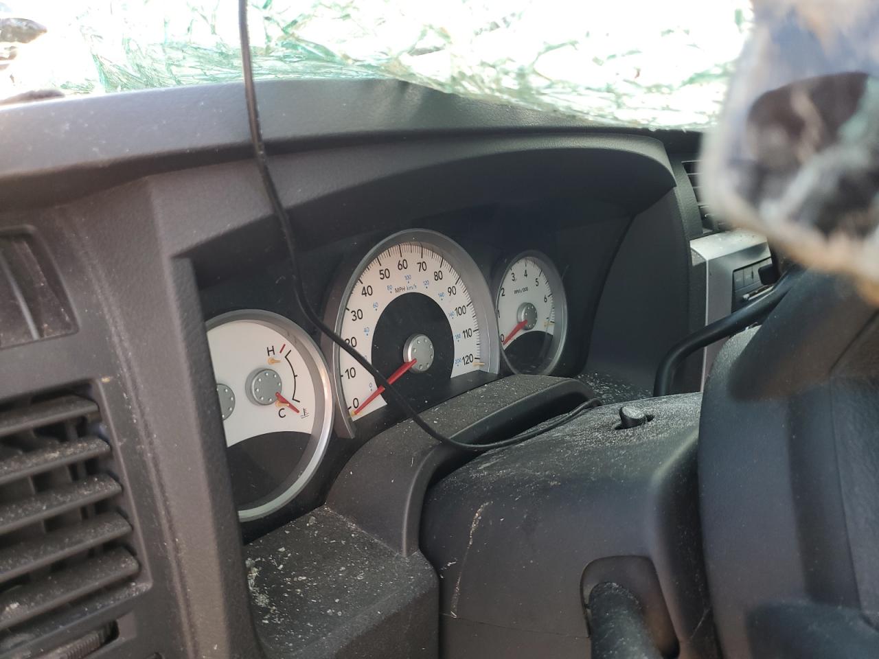 2008 Dodge Dakota VIN 1D7HW58N98S613139 Copart auction photo, rollover damage thumbnail 9