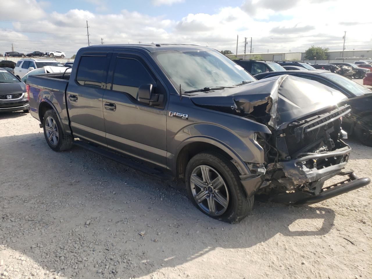 2018 Ford F-150 VIN 1FTEW1EP8JFD04630 Copart auction photo, front end damage thumbnail 4