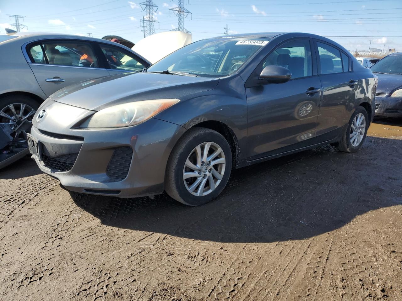 2012 Mazda 3 VIN JM1BL1V86C1591065