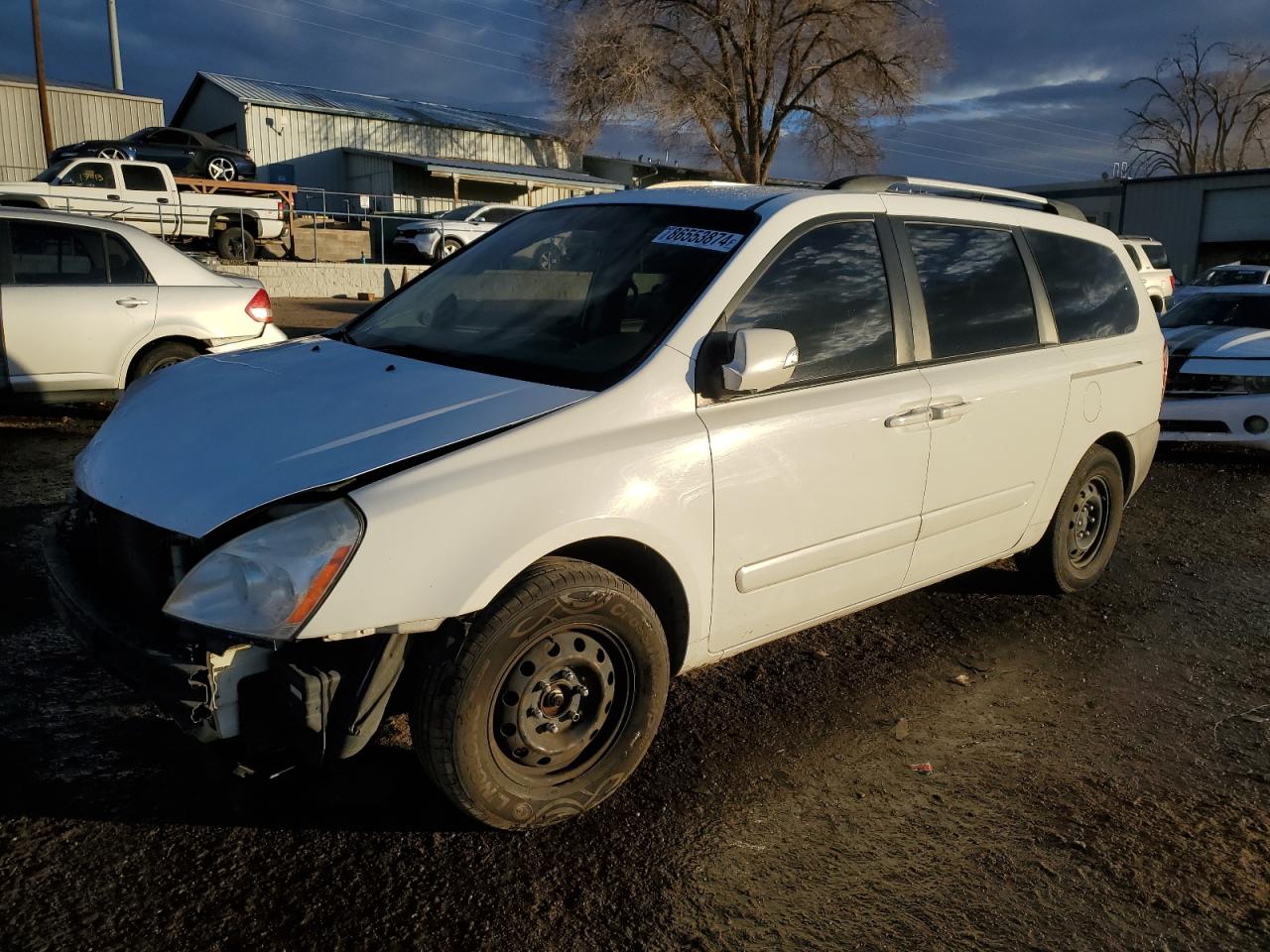 2012 KIA Sedona VIN KNDMG4C72C6443488