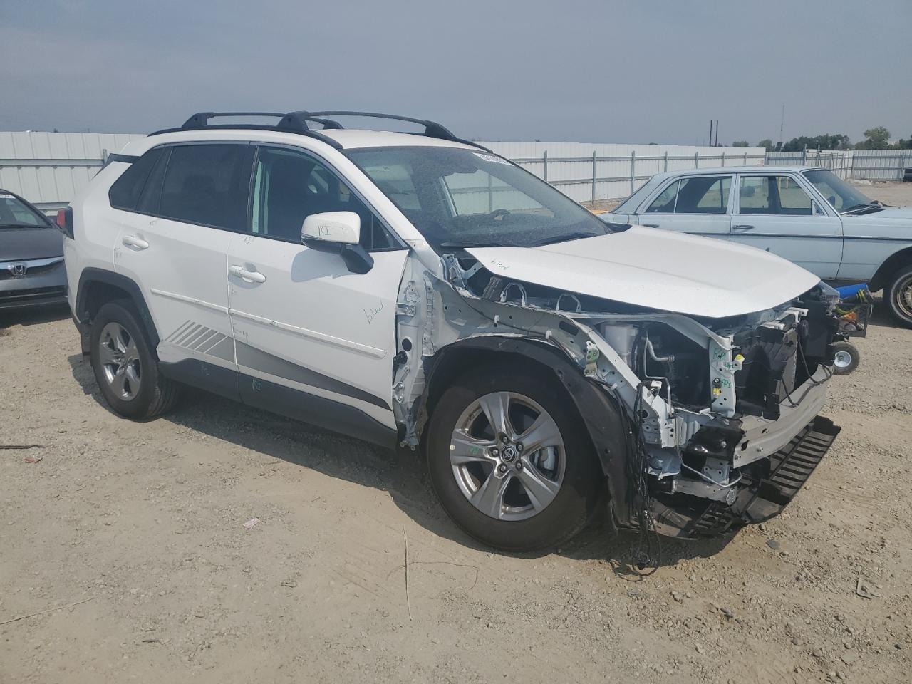 2023 Toyota RAV 4 VIN 2T3P1RFVXPW395071 Copart auction photo, front end damage thumbnail 4