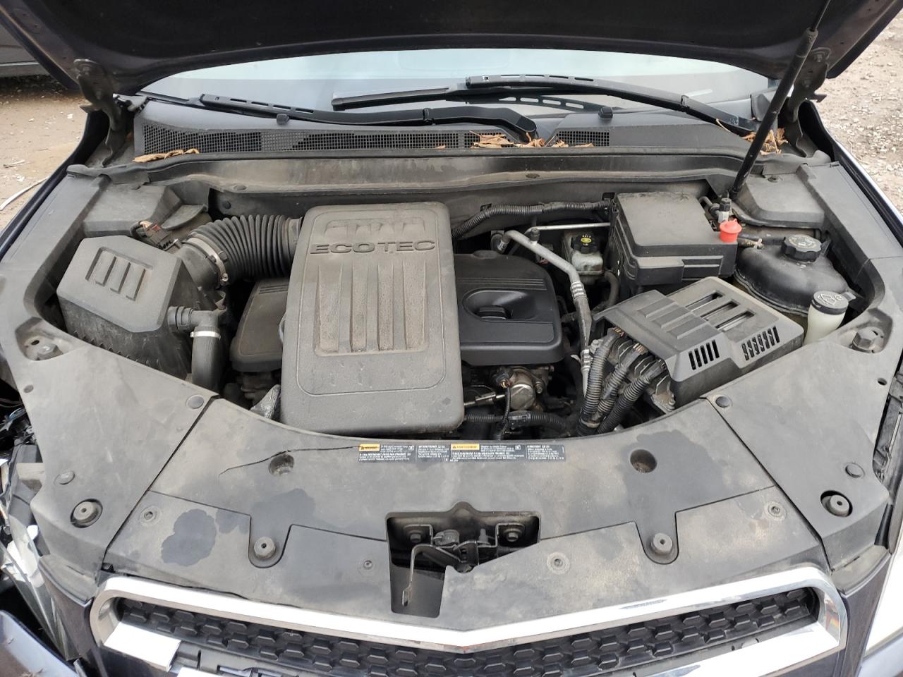 2013 Chevrolet Equinox VIN 2GNALBEK4D6370454 Copart auction photo, front end / side damage thumbnail 14