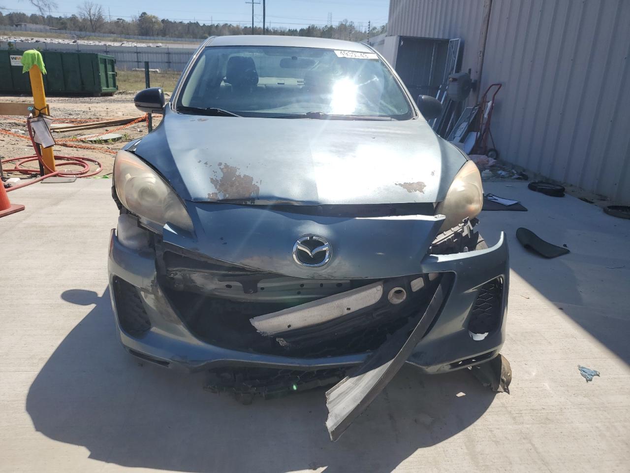 2013 Mazda 3 VIN JM1BL1TF5D1803974 Copart auction photo, front end damage thumbnail 5