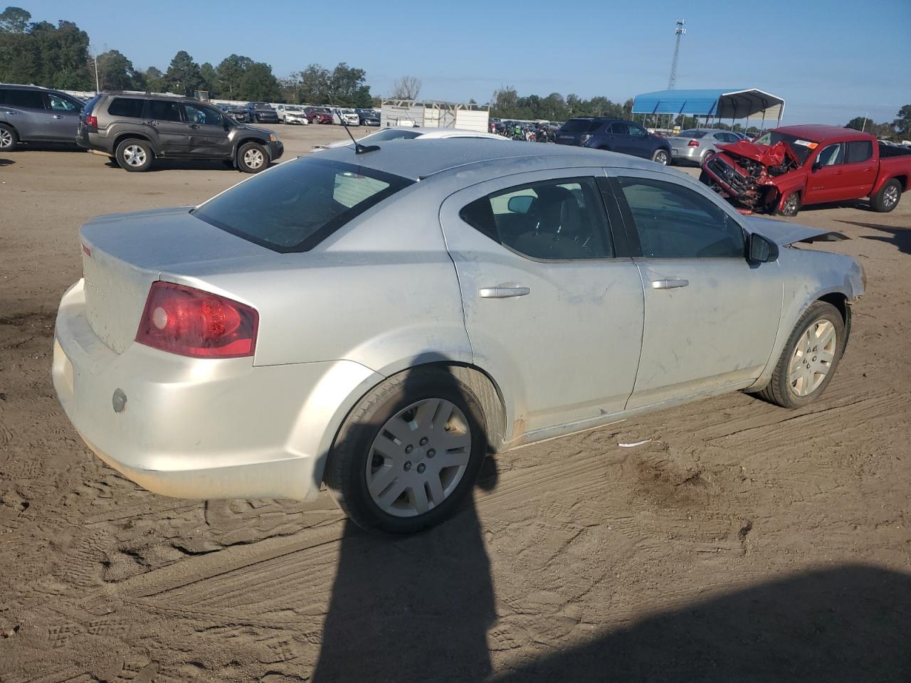 2012 Dodge Avenger VIN 1C3CDZABXCN171419 Copart auction photo, front end damage thumbnail 3