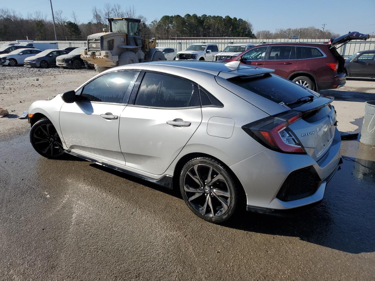 2018 Honda Civic VIN SHHFK7H47JU239633 Copart auction photo, front end / minor dent/scratches damage thumbnail 2