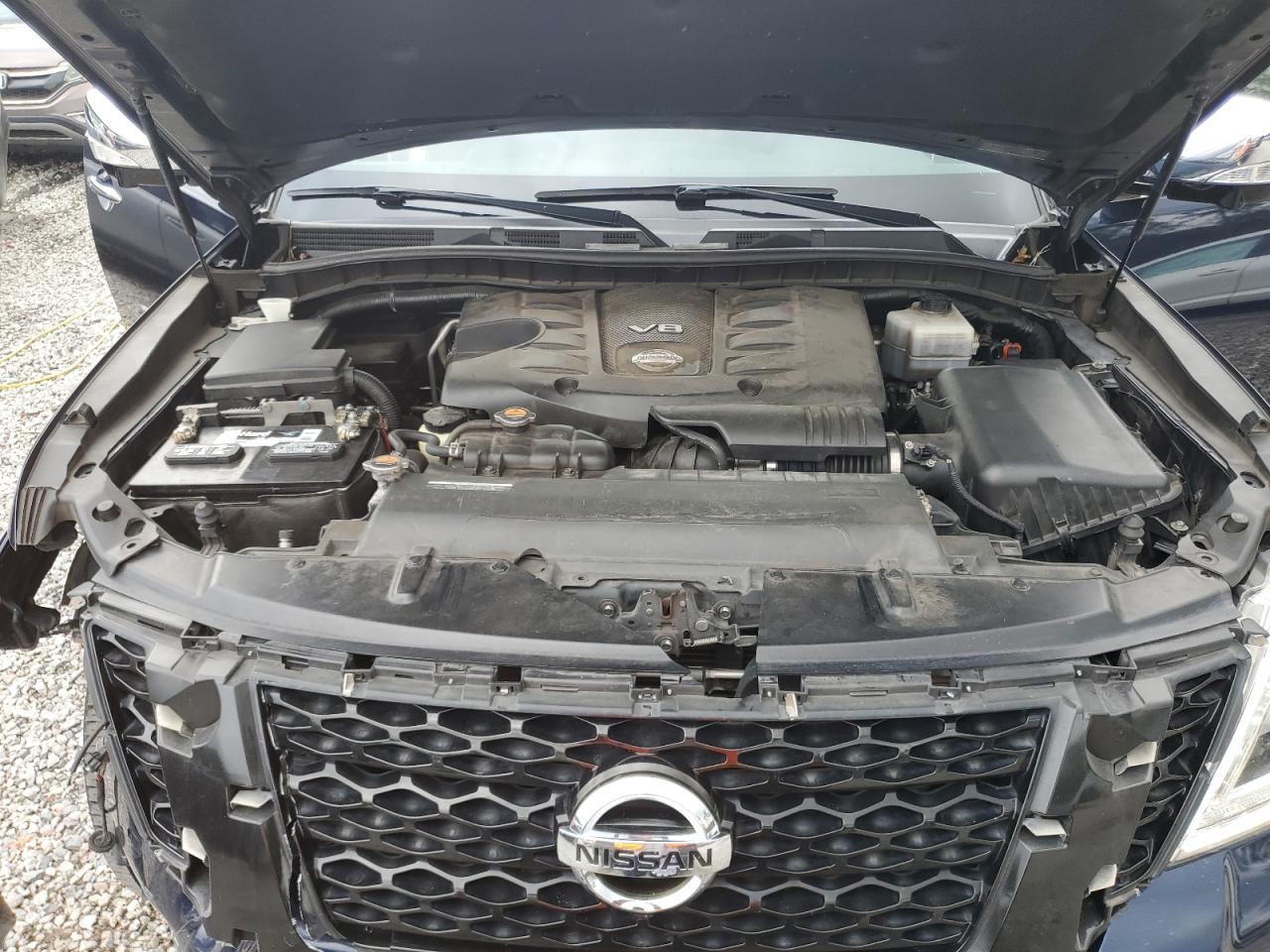2017 Nissan Armada VIN JN8AY2ND1H9006339 Copart auction photo, front end damage thumbnail 13