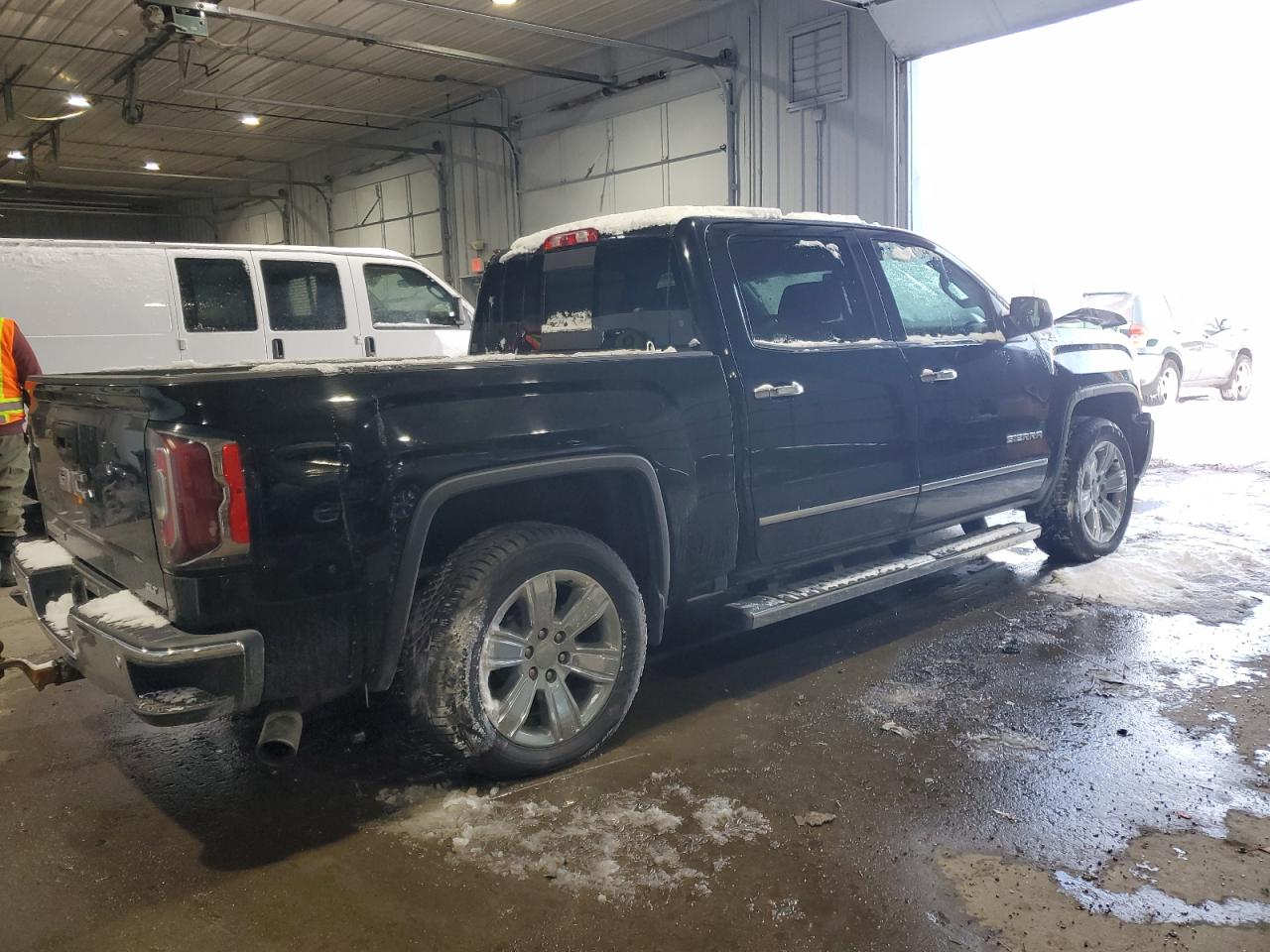 2017 GMC Sierra VIN 3GTU2NEJ6HG186550 Copart auction photo, front end damage thumbnail 3