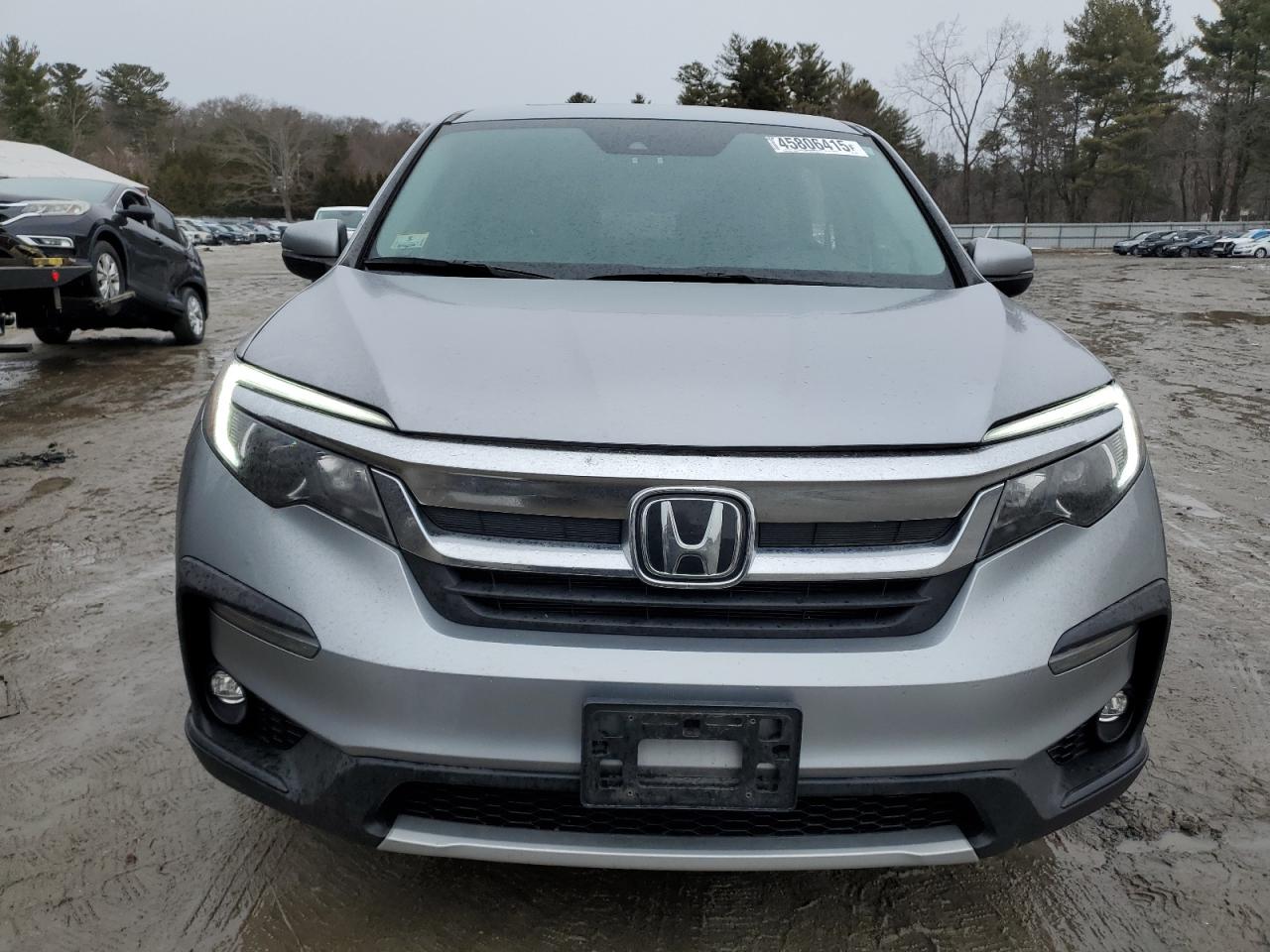 2020 Honda Pilot VIN 5FNYF6H50LB055462 Copart auction photo, side damage thumbnail 5