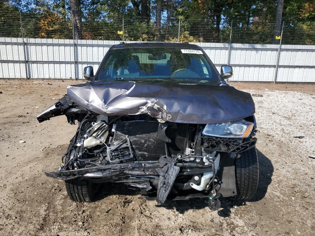 2015 Jeep Grand Cherokee VIN 1C4RJFBG4FC107206 Copart auction photo, front end damage thumbnail 5
