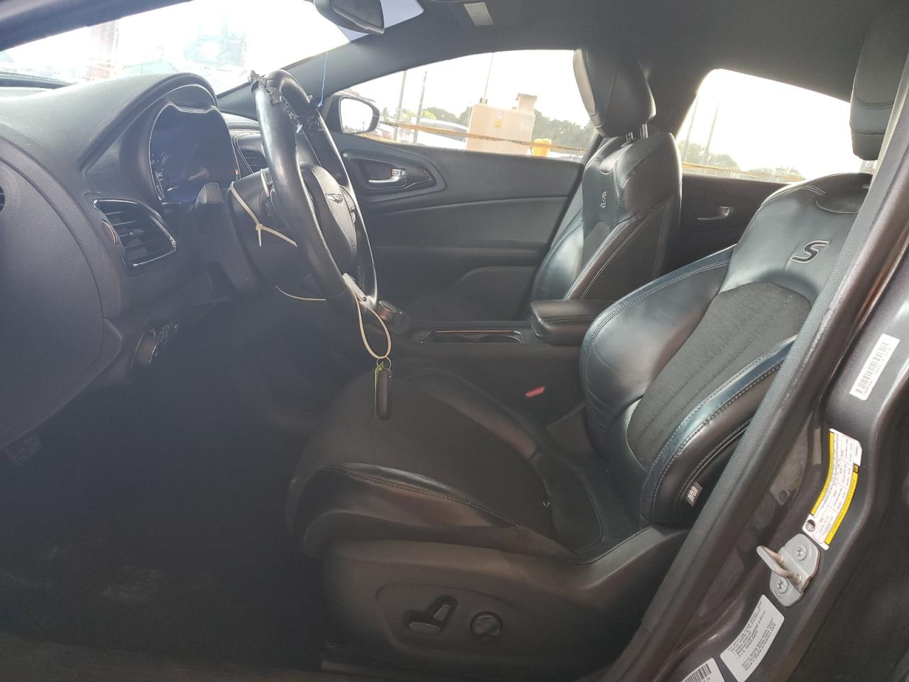 2015 Chrysler 200 VIN 1C3CCCBB9FN655133 Copart auction photo, mechanical damage thumbnail 7