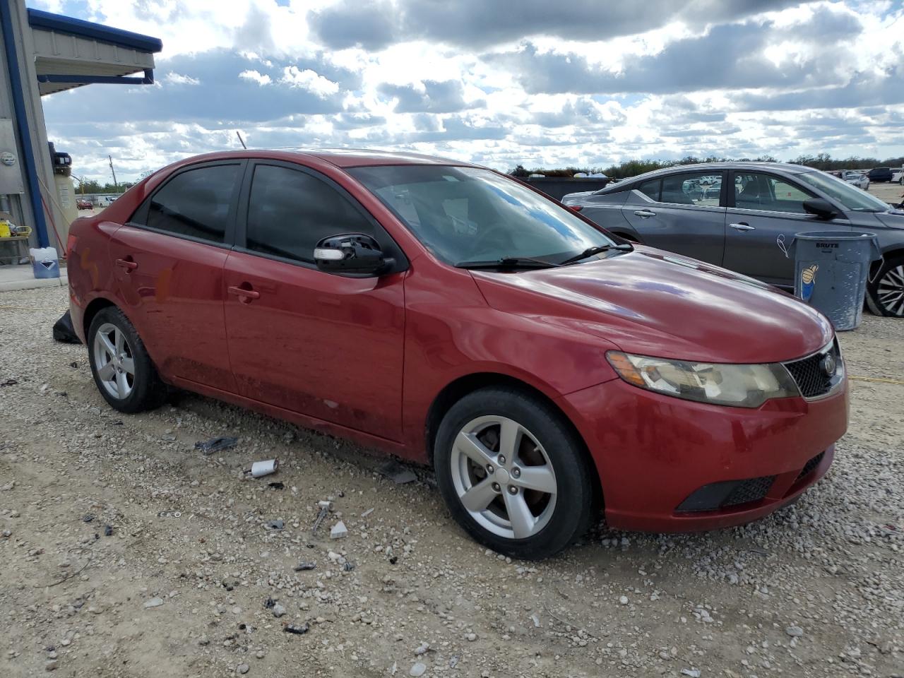 2010 KIA Forte VIN KNAFU4A26A5109618 Copart auction photo, side damage thumbnail 4