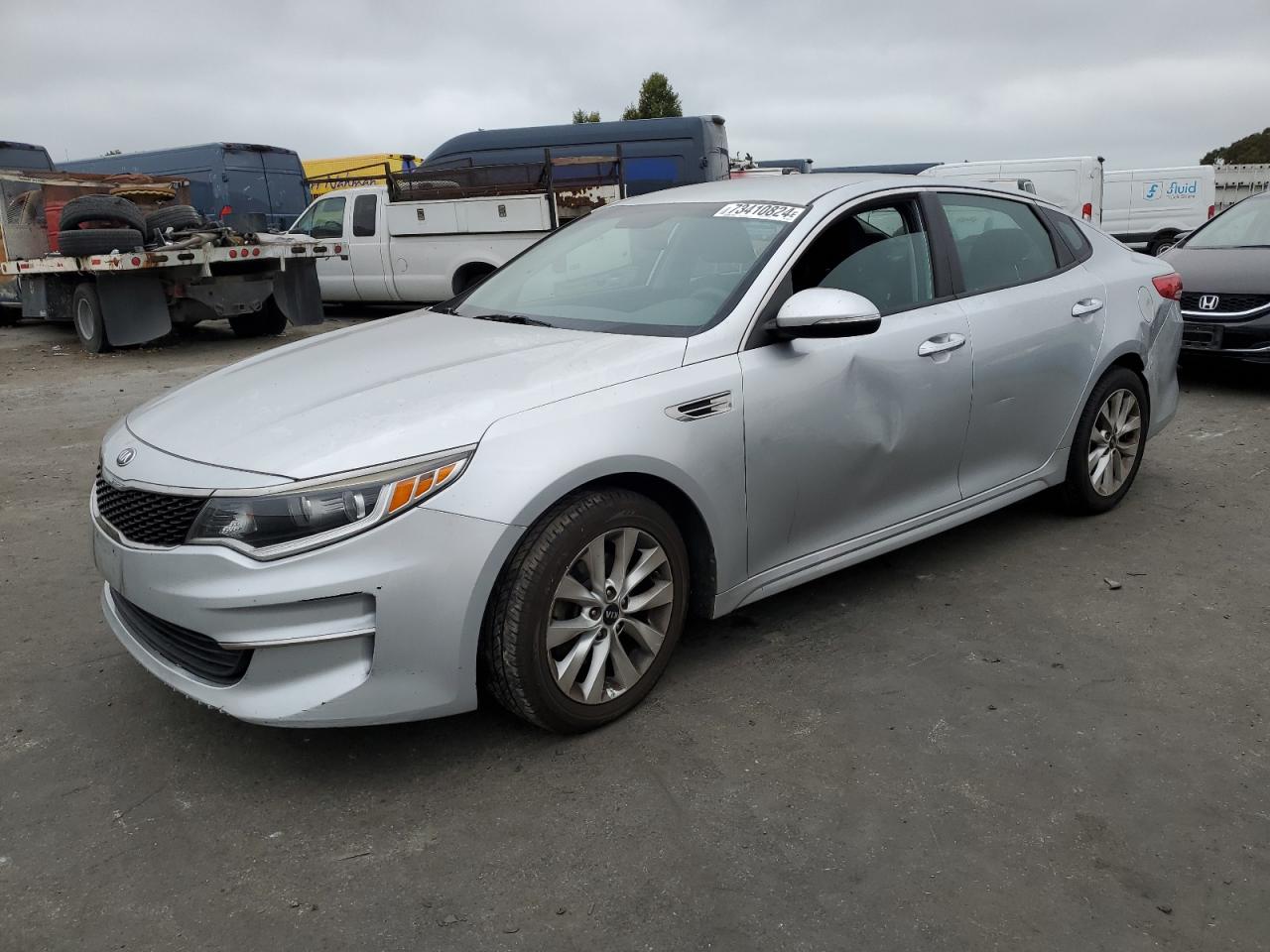 2016 KIA Optima VIN 5XXGT4L37GG076715
