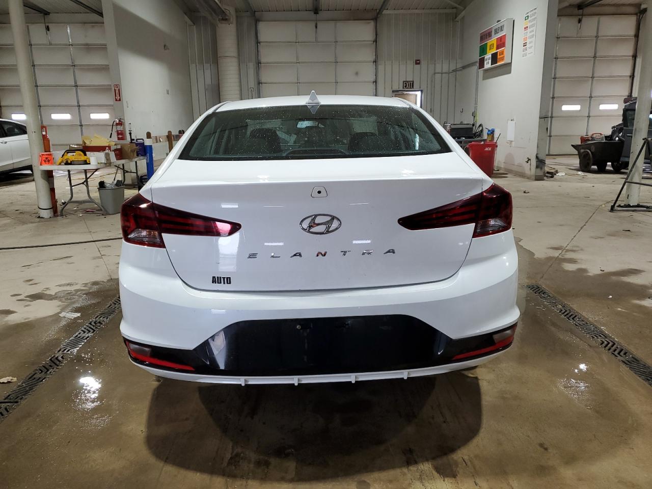 2020 Hyundai Elantra VIN 5NPD84LF9LH629359 Copart auction photo, front end / mechanical damage thumbnail 6