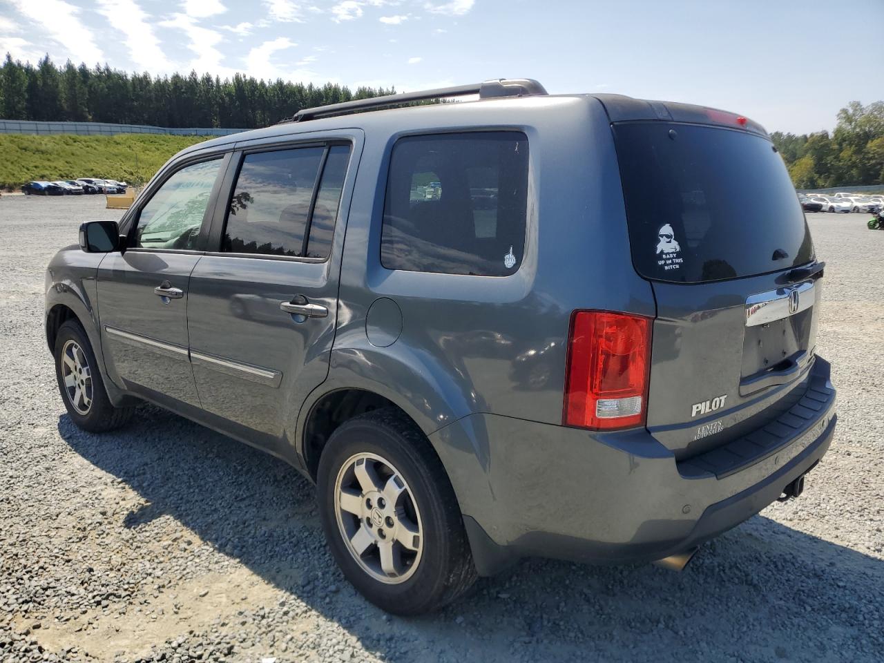 2010 Honda Pilot VIN 5FNYF3H96AB005650 Copart auction photo, side damage thumbnail 2