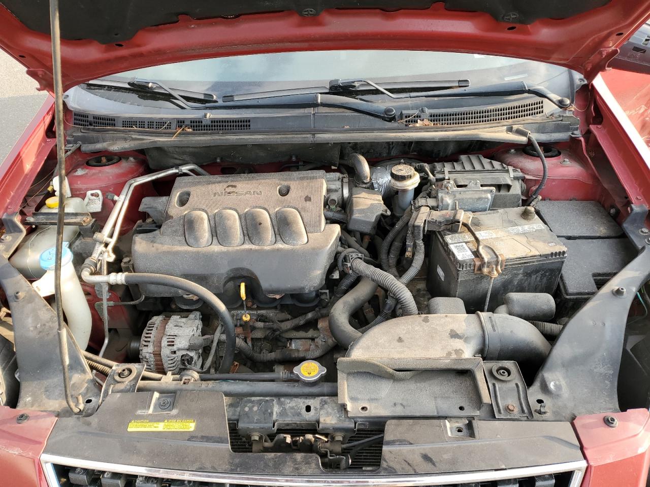 2009 Nissan Sentra VIN 3N1AB61E59L668312 Copart auction photo, side / rear end damage thumbnail 13