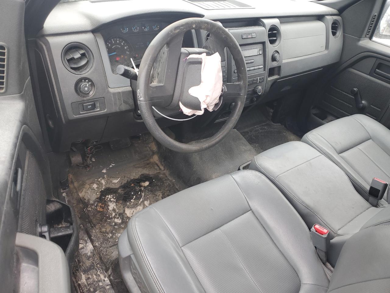 2014 Ford F-150 VIN 1FTMF1CM3EKE73665 Copart auction photo, all over damage thumbnail 8