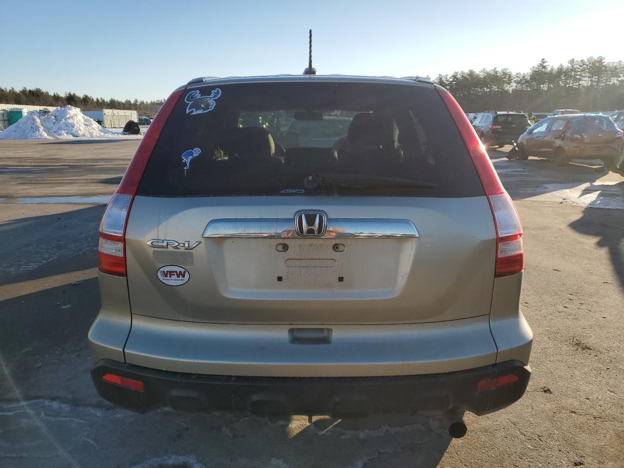 2007 Honda CR-V VIN JHLRE487X7C039613 Copart auction photo, front end damage thumbnail 6