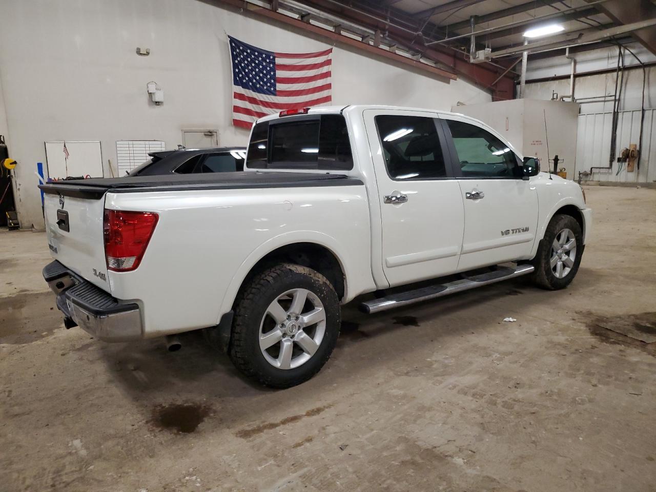 2015 Nissan Titan VIN 1N6AA0EC1FN513139 Copart auction photo, rear end damage thumbnail 3
