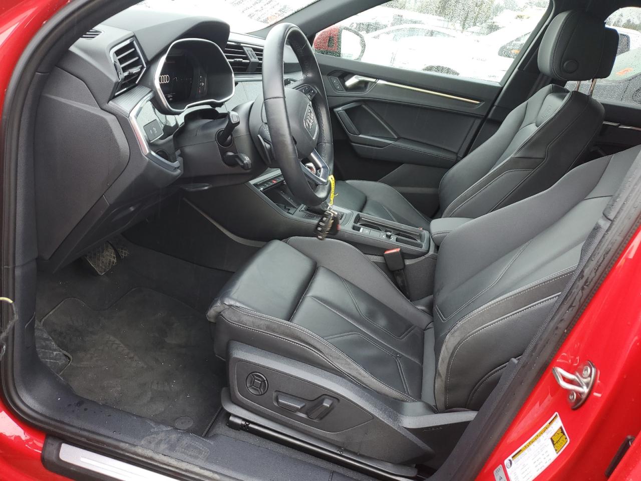 2021 Audi Q3 VIN WA1EECF34M1115320 Copart auction photo, front end damage thumbnail 7