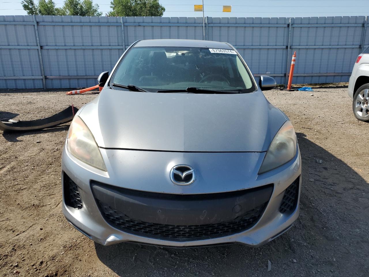 2013 Mazda 3 VIN JM1BL1U73D1718168 Copart auction photo, rear end damage thumbnail 5