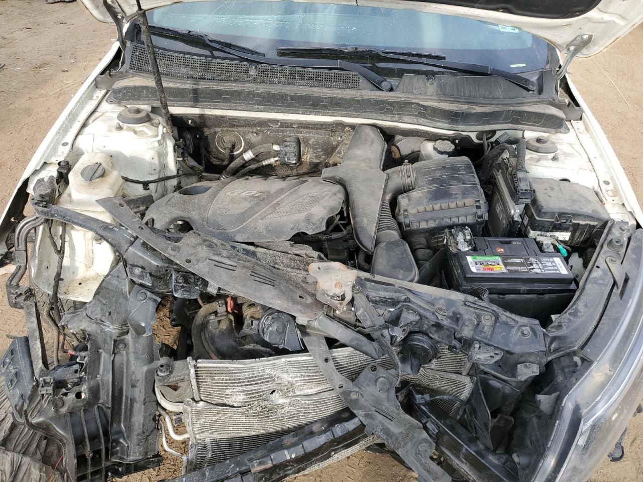 2015 KIA Optima VIN KNAGM4A75F5659500 Copart auction photo, all over damage thumbnail 11