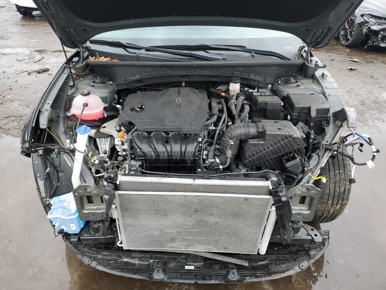 2023 Hyundai Tucson VIN 5NMJBCAE2PH247637 Copart auction photo, front end / rear end damage thumbnail 11