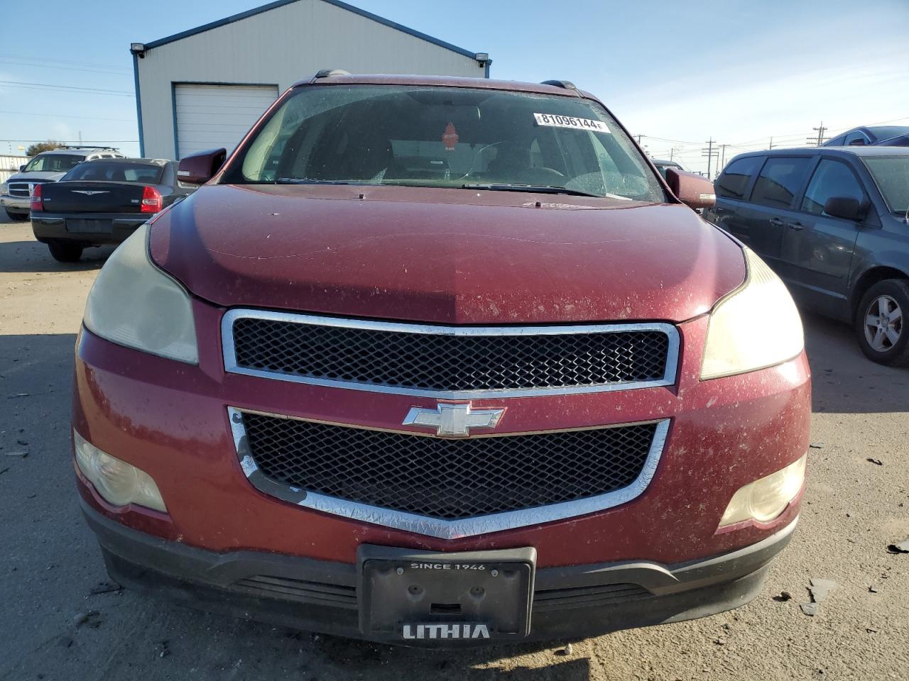 2011 Chevrolet Traverse VIN 1GNKVGED3BJ347647 Copart auction photo, rear end / front end damage thumbnail 5