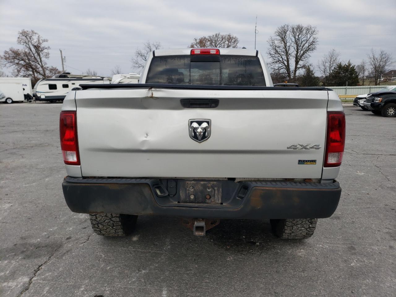2011 Dodge RAM VIN 1D7RV1GP2BS674763 Copart auction photo, side / rear end damage thumbnail 6