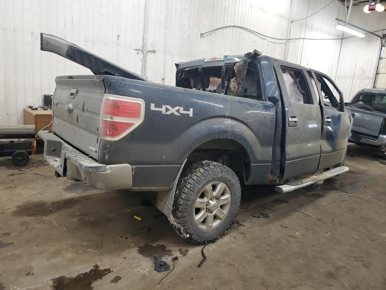 2014 Ford F-150 VIN 1FTFW1EF4EKE00294 Copart auction photo, all over damage thumbnail 3