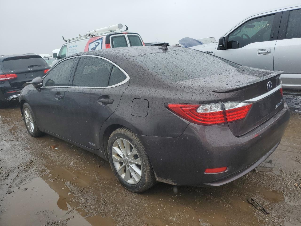 2013 Lexus ES VIN JTHBW1GG4D2038047 Copart auction photo, front end damage thumbnail 2