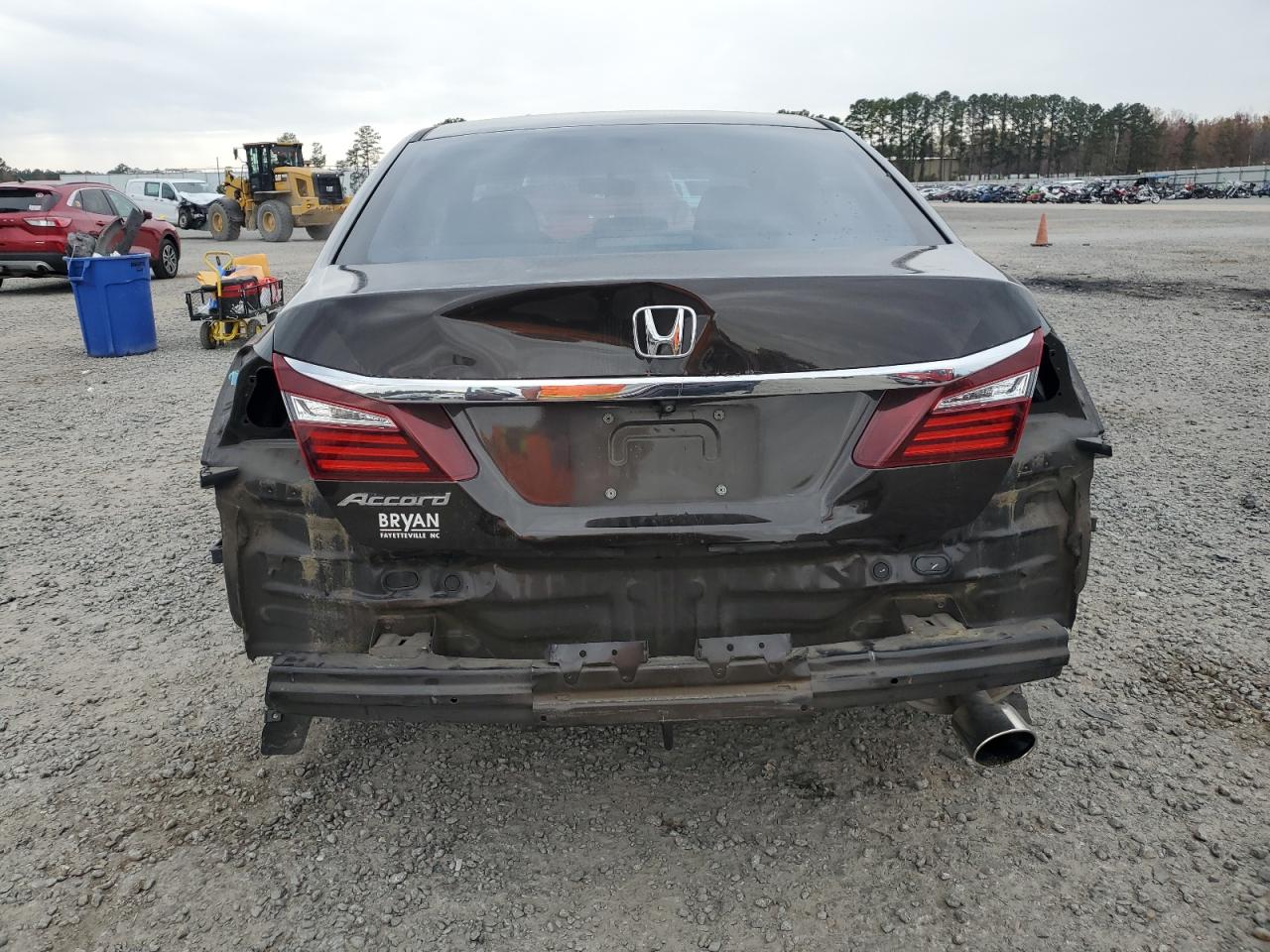 2016 Honda Accord VIN 1HGCR2F36GA211841 Copart auction photo, rear end damage thumbnail 6