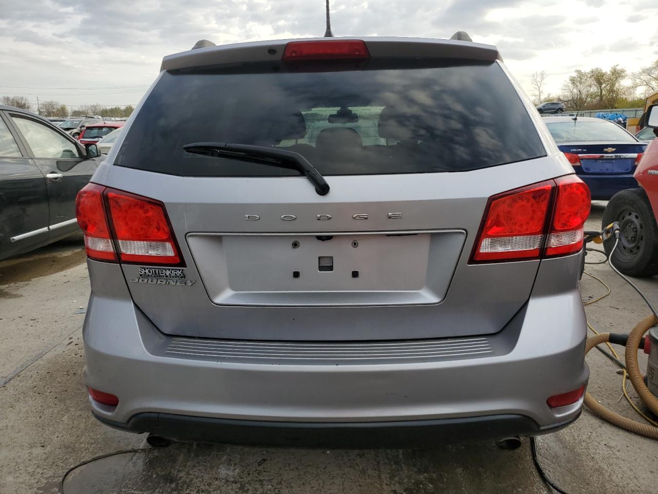 2019 Dodge Journey VIN 3C4PDCBG8KT750654 Copart auction photo, front end / minor dent/scratches damage thumbnail 6