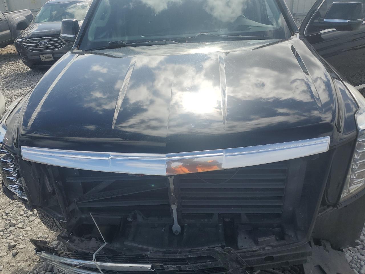 2015 Cadillac Escalade VIN 1GYS4MKJ4FR634579 Copart auction photo, front end damage thumbnail 12