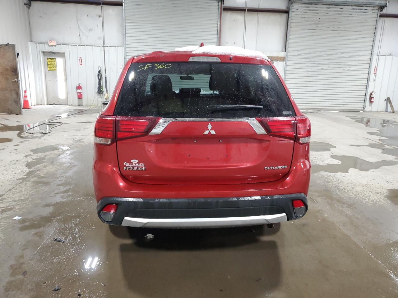 2017 Mitsubishi Outlander VIN JA4AZ3A34HZ044895 Copart auction photo, front end damage thumbnail 6
