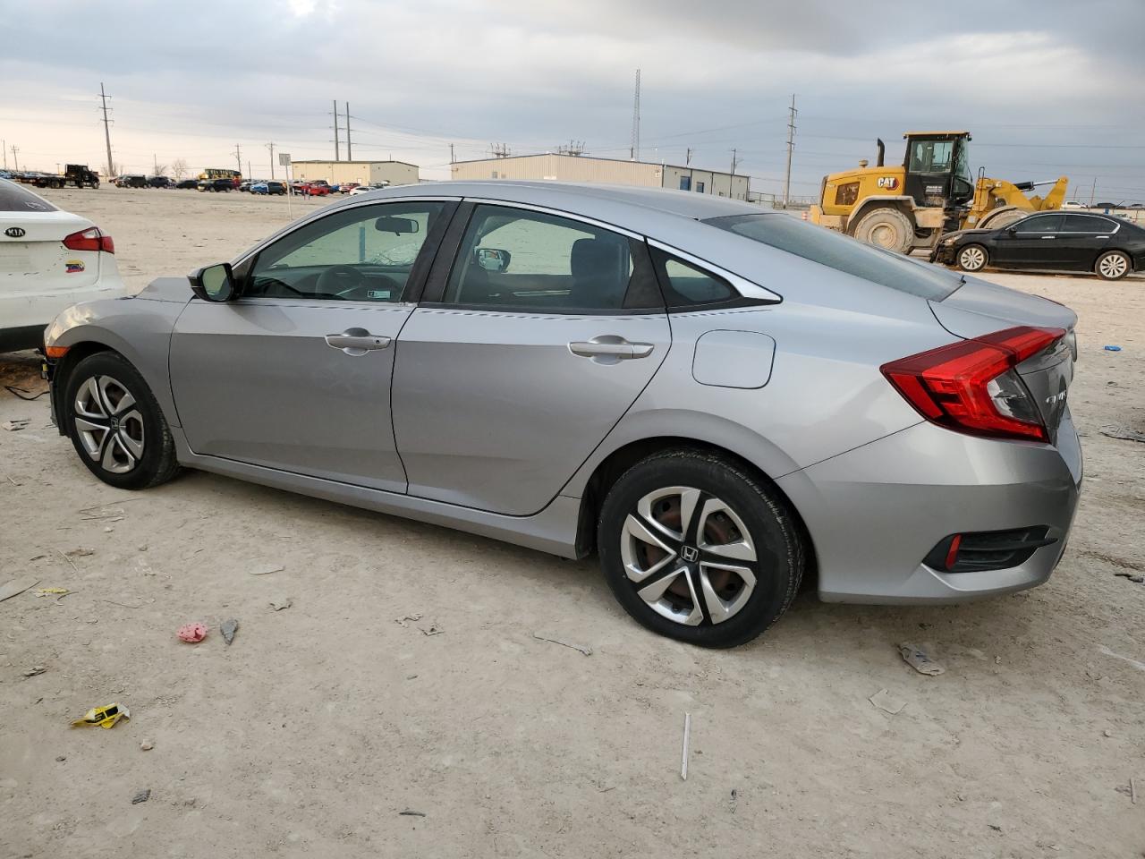 2018 Honda Civic VIN 2HGFC2F5XJH577035 Copart auction photo, all over damage thumbnail 2