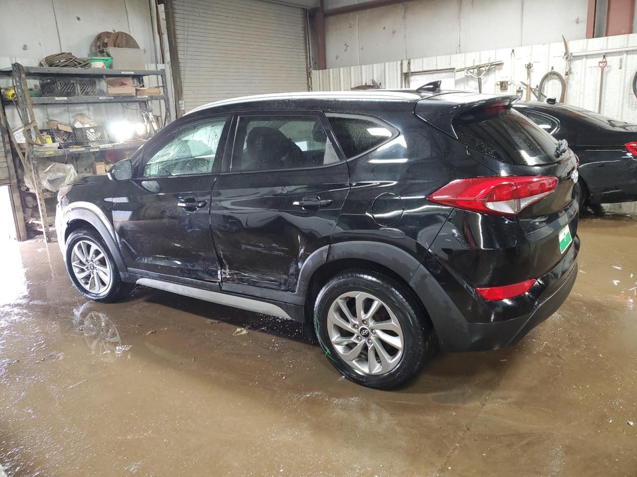 2018 Hyundai Tucson VIN KM8J3CA41JU640089 Copart auction photo, side damage thumbnail 2