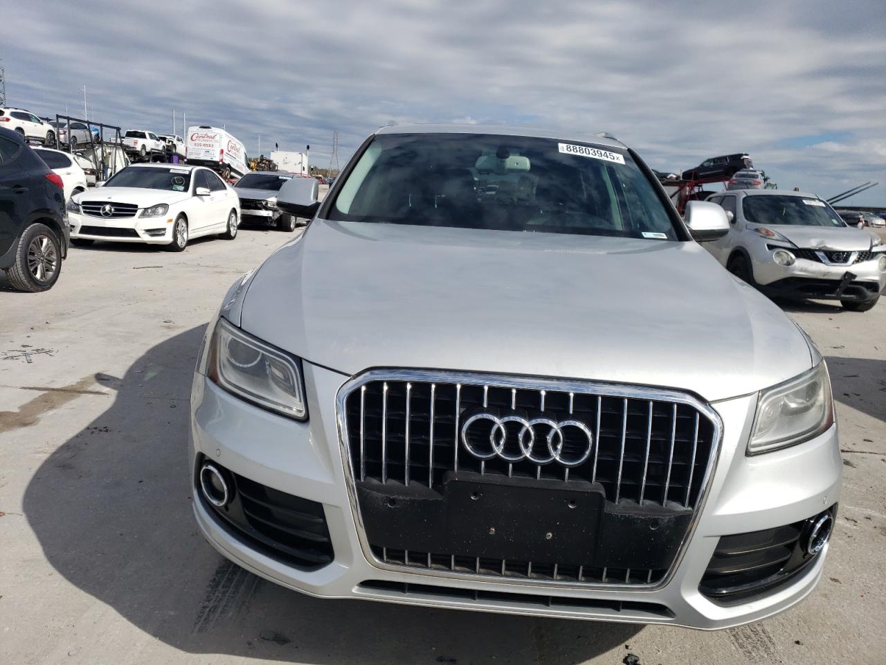 2013 Audi Q5 VIN WA1LFAFP8DA091311 Copart auction photo, mechanical damage thumbnail 5