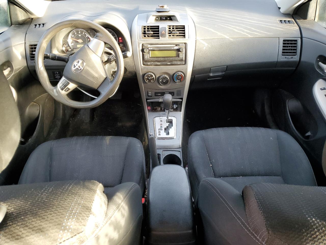 2012 Toyota Corolla VIN 2T1BU4EE6CC782985 Copart auction photo, front end / side damage thumbnail 8