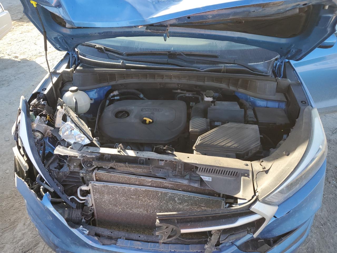 2018 Hyundai Tucson VIN KM8J3CA40JU654825 Copart auction photo, front end damage thumbnail 12