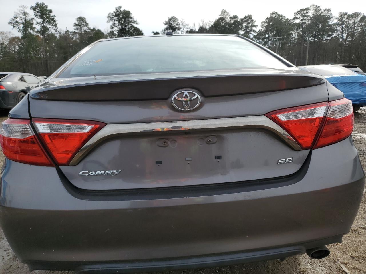 2017 Toyota Camry VIN 4T1BF1FK1HU296944 Copart auction photo, front end / rear end damage thumbnail 6