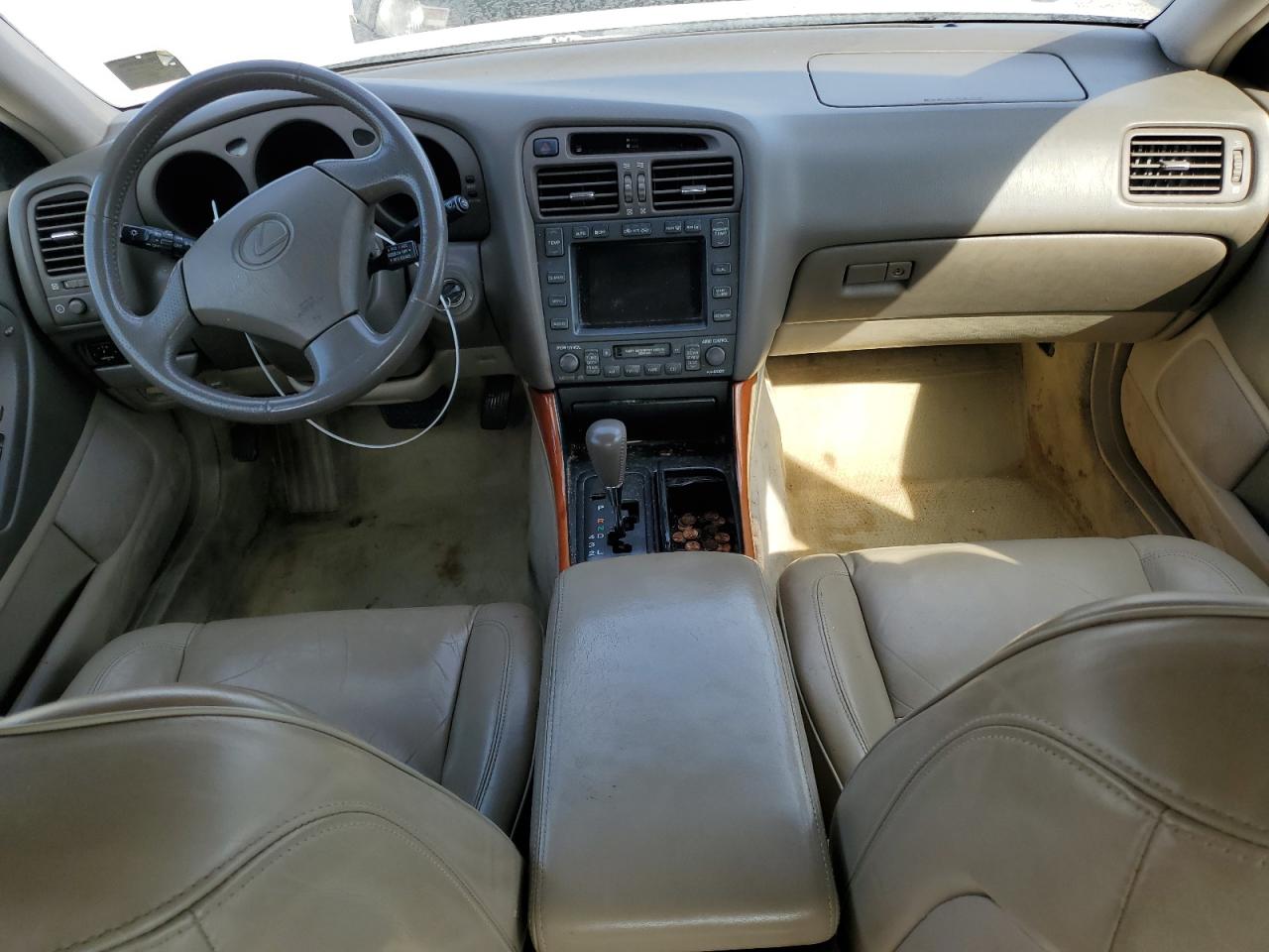 2000 Lexus GS 300 VIN JT8BD68S3Y0101291 Copart auction photo, front end / side damage thumbnail 8