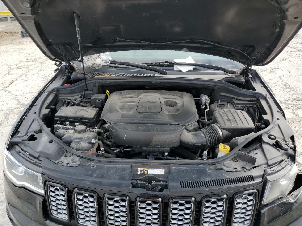 2020 Jeep Grand Cherokee VIN 1C4RJEAGXLC203171 Copart auction photo, front end / side damage thumbnail 13