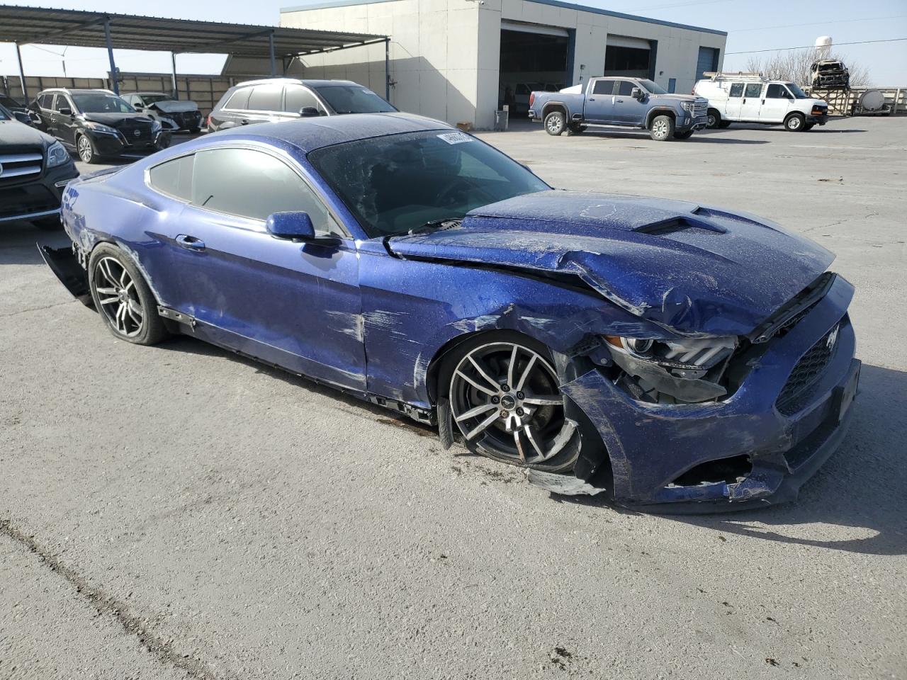 2016 Ford Mustang VIN 1FA6P8THXG5211750 Copart auction photo, front end / rear end damage thumbnail 4