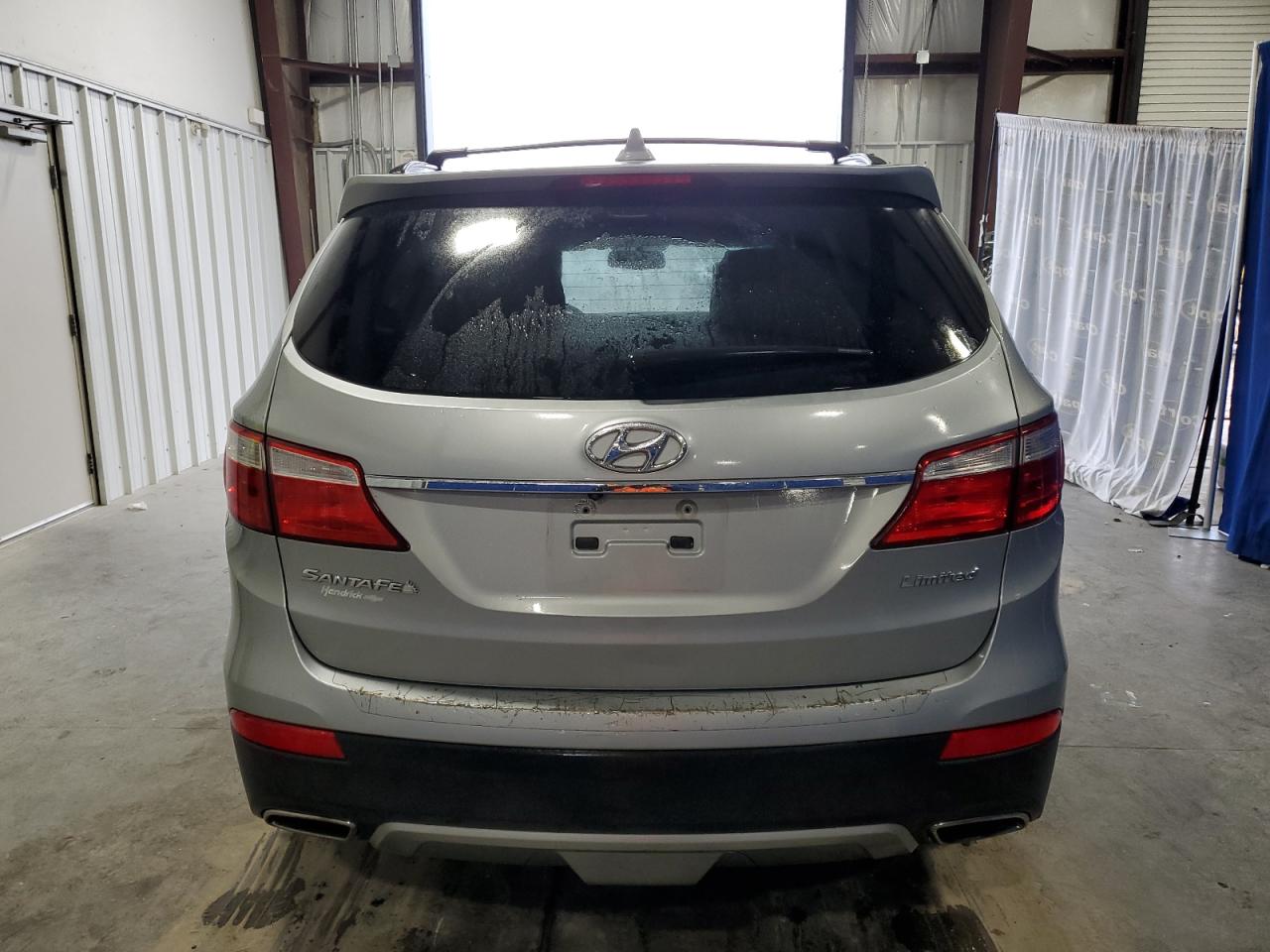 2014 Hyundai Santa Fe VIN KM8SN4HF9EU087449 Copart auction photo, front end / side damage thumbnail 6