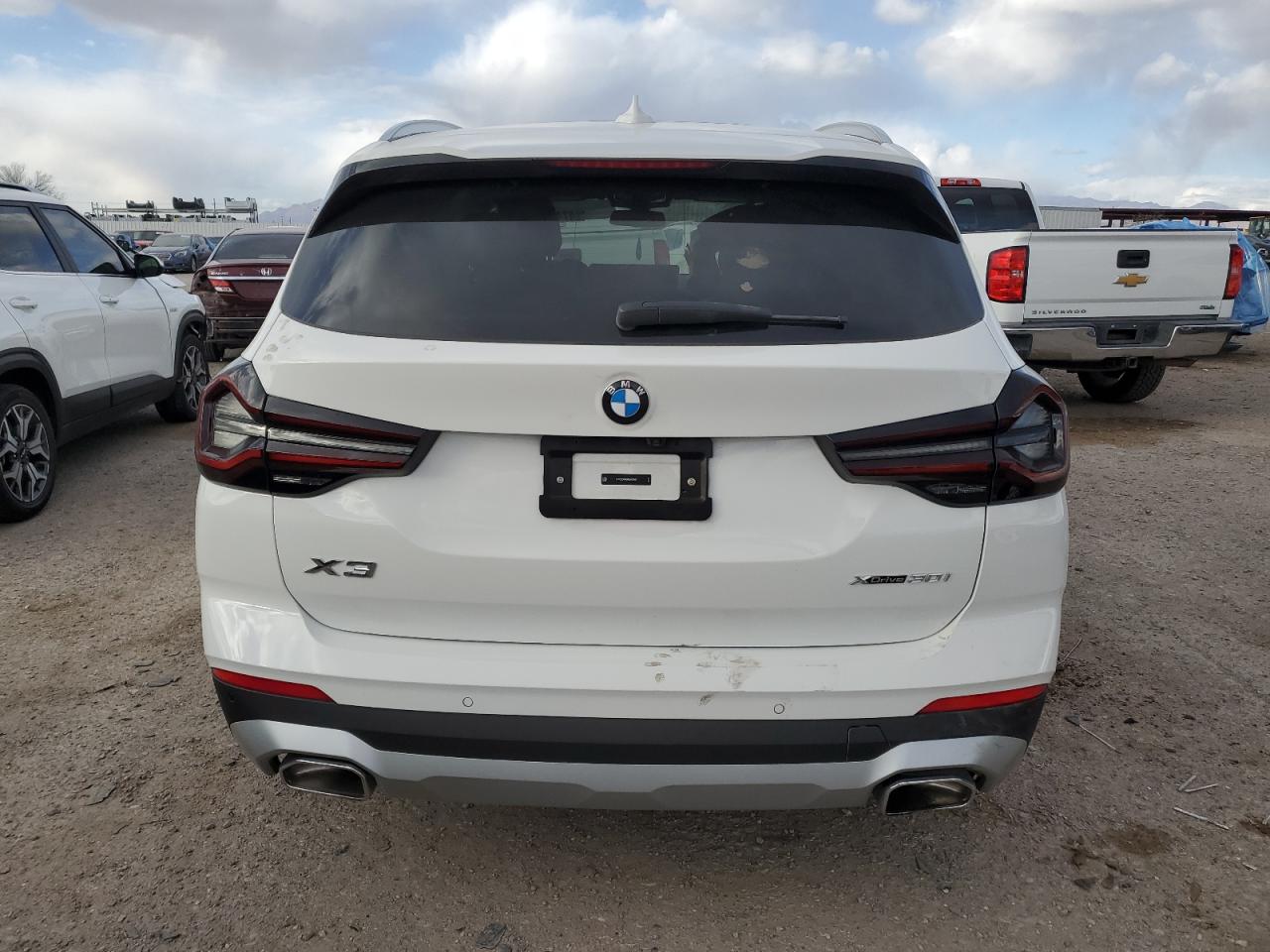 2024 BMW X3 VIN 5UX53DP06R9X42467 Copart auction photo, front end / frame damage damage thumbnail 6