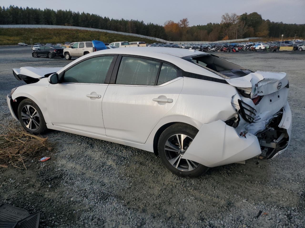 2022 Nissan Sentra VIN 3N1AB8CV8NY312359 Copart auction photo, all over damage thumbnail 2