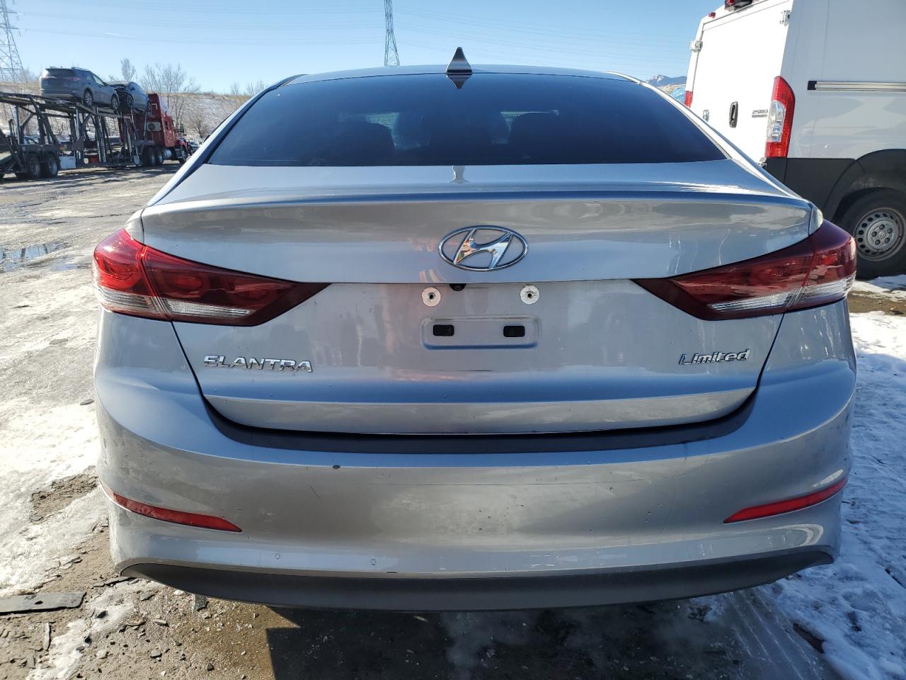2017 Hyundai Elantra VIN 5NPD84LF1HH048963 Copart auction photo, side damage thumbnail 6