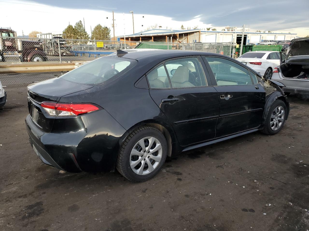 2020 Toyota Corolla VIN 5YFEPRAE3LP102029 Copart auction photo, all over damage thumbnail 3