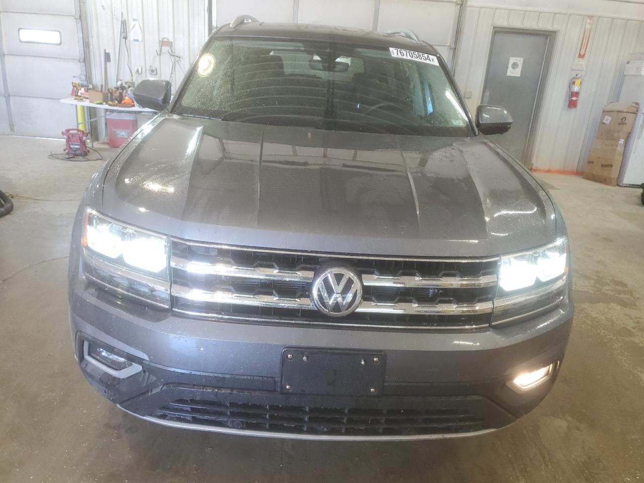 2019 Volkswagen Atlas VIN 1V2NR2CA3KC602256 Copart auction photo, rear end / side damage thumbnail 5